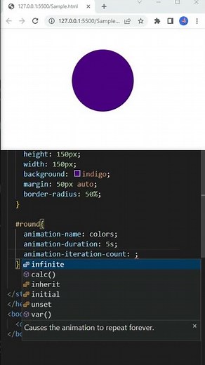 CSS @keyframes Animation