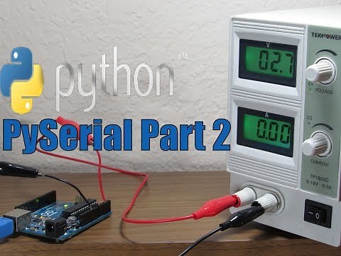 Arduino and Python Serial Communication with PySerial Part 2 - Adding User Input