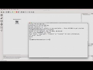 GNS3 Talks: Network Automation Docker Container (Part 1): Python, Netmiko, Pyntc and Ansible