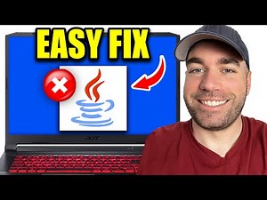 How To Fix Java Not Opening Jar Files (Best Method)
