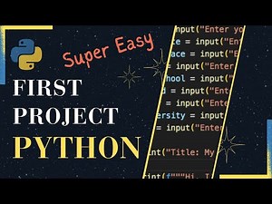 Super Easy First Project in Python for Beginners | Python Madlibs