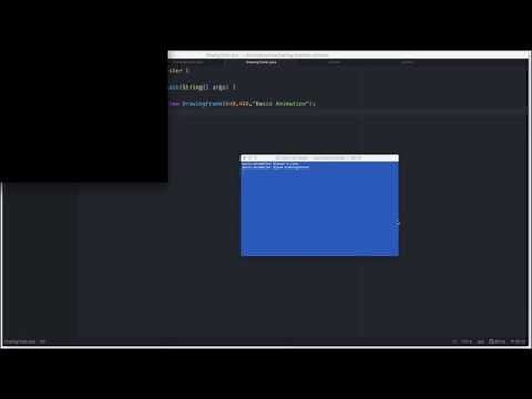 Java Graphics - How To Code Basic Animation in Java