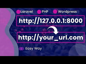 How to change localhost to custom domain name | 2024
