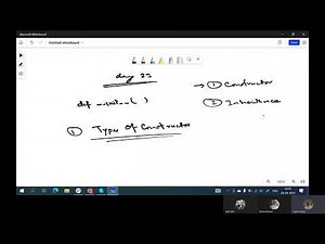 Python 23: Types of Constructor | Inheritance - Types with Examples | super()