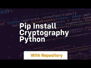 pip install cryptography python