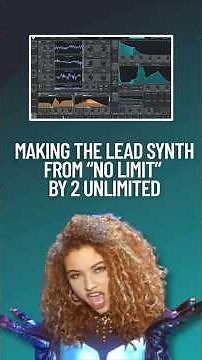 Synth Remake Tutorial: 2 Unlimited - No Limit (Lead)