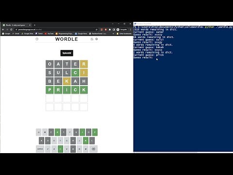 Solving Wordle with Python