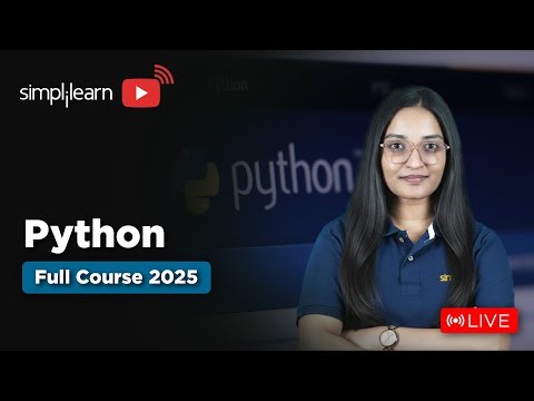Python Full Course for Absolute Beginners | Python Tutorial | Python Training 2026 | Simplilearn