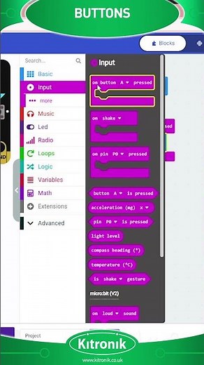 BBC micro:bit coding in 60 seconds - Buttons
