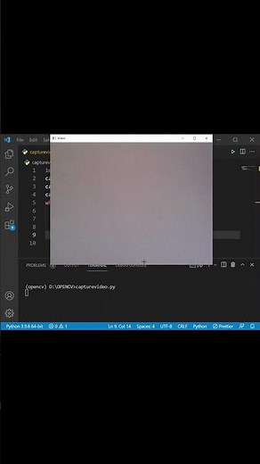 Opencv Webcam on VS Code || OpenCv Python Tutorial || OPENCV with Python || Knowledge Kida || 4th