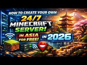 How to Create Your Own Minecraft Server for FREE in 2026 (24/7 Online!)