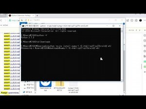 How To Install Python Numpy