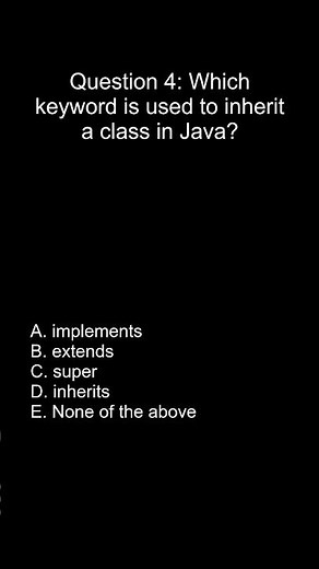 Java Programming MCQ | Question [4] | Test Your Java Skills