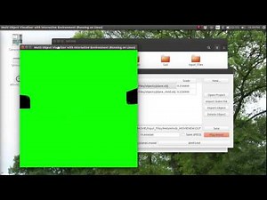 Interactive GUI with PyQt and OpenGL
