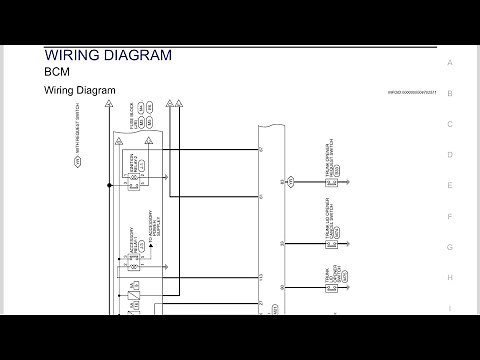 BODY CONTROL MODULE(BCM)WIRING DIAGRAM, WIRE COLOR, AND TECHNICAL-DESCRIPTION.