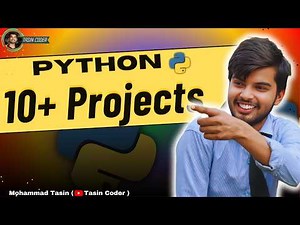 10 HOURS of Python Projects - From Beginner to Intermediate
