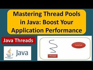 Mastering Thread Pools in Java: Boost Your Application Performance| Java thread pool | Java Threads