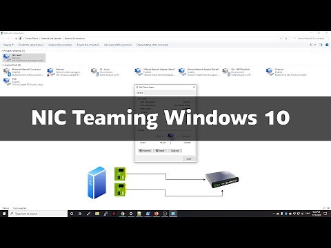 Network Teaming Windows 10