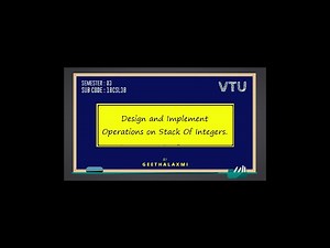 VTU DSLAB18CSL38 P3 STACK OPERATIONS