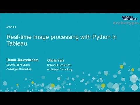 Archetype Consulting | Real-time image processing with Python in Tableau