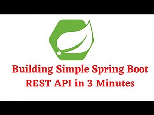 Building Simple Spring Boot REST API in 3 Minutes | Eclipse | Quick Beginner Guide