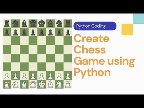 How to Create Chessboard using Python | Chess Game using Matplotlib | Python Tutorial | Matplotlib