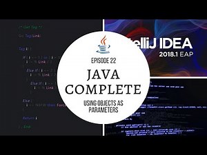 Java Complete Tutorial Ep. 22 - Using Objects as Parameters