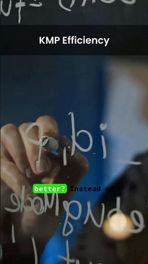 Knuth Morris Pratt (KMP) Algorithm Overview #algorithm #code