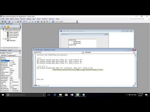 How Does VBA TreeView Control Work