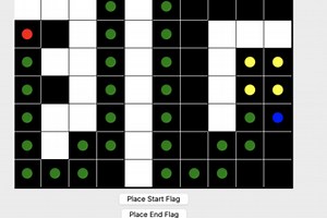 Python Search Algorithm Visualization