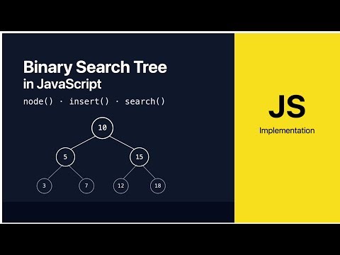 Binary Search Tree in JavaScript