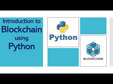 Blockchain Python App for Beginners