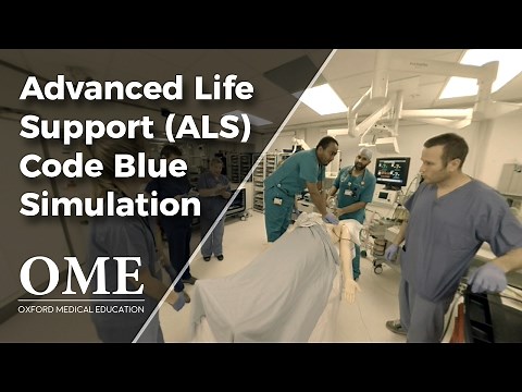 Advanced Life Support / Code Blue - How to lead a cardiac arrest (ALS/ACLS simulation)