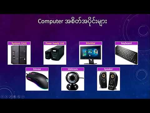 Computer Basic Introduction Myanmar Version
