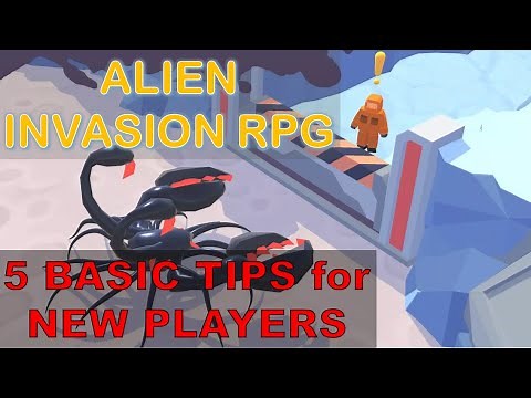 Alien Invasion RPG: Beginner's GUIDE - 5 tips for beginners #trendinggame