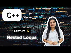Nested Loops in C++ Explained | How to Use Nested For & While Loops (With Examples)✅