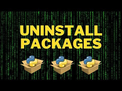 How to Uninstall Multiple Python Packages Using PIP (2024)