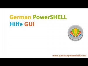 Kostenloses PowerSHELL Hilfe GUI | PowerSHELL 5.1 deutsch german