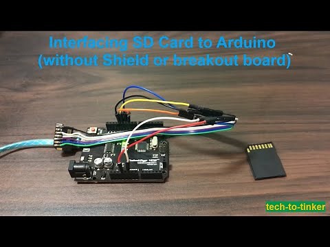 TUTORIAL: How to Interface SD Card to Arduino | No Breakout Board or Shield
