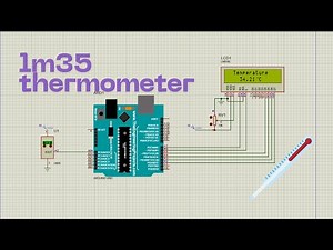 Digital Thermometer Using Arduino & LM35 | Full Simulation in Proteus + Code Explained