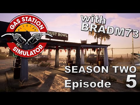 GAS STATION SIMULATOR - SEASON 2 - Episode 5 - Bus Stop & Aliens!!!