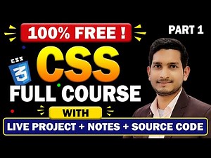 CSS Tutorial For Beginners | CSS Full Course - Basic to Advance 🔥🔥