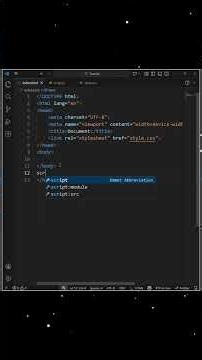 Beginners guide. How to create and connect HTML, CSS, and JavaScript #coding #css #html #tweening