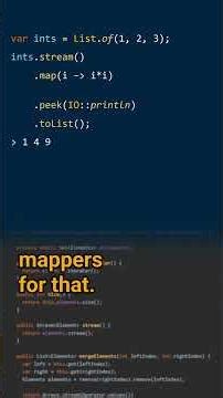 How can you use Stream.peek()? - Cracking the Java Coding Interview #javacoding #javatips
