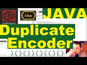 Codewars DuplicateEncoder Java solution