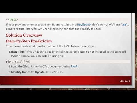 How to Update XML Node Values in Python with Conditions