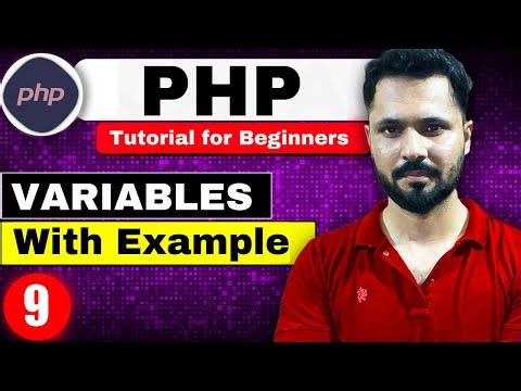 Php Tutorial for beginners #9 Variables in PHP
