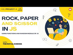Rock Paper Scissors in Just 14 Minutes using JS | JavaScript Tutorial for Beginners