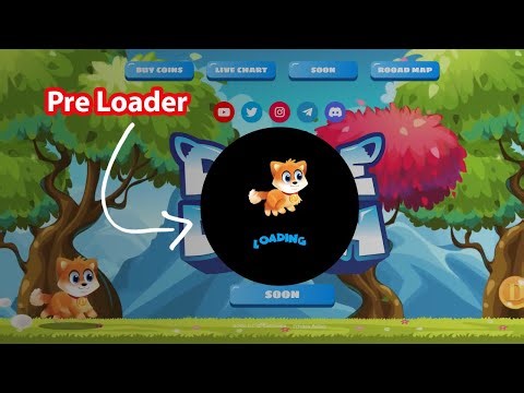 How To Create A Awesome Pre-Loader Using HTML CSS And JavaScript