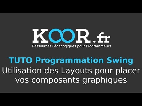TUTO Java/Swing : Utilisation des Layouts pour positionner vos composants graphiques